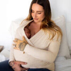 Maternity Postpartum Bundle Bras Robe Skin to Skin wrap Kindred Bravely